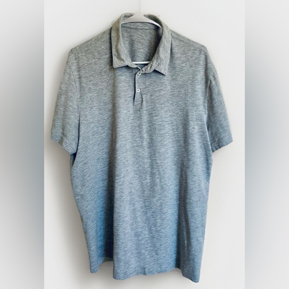 H&M Men's Grey Polo Shirt - Picture 2 of 6